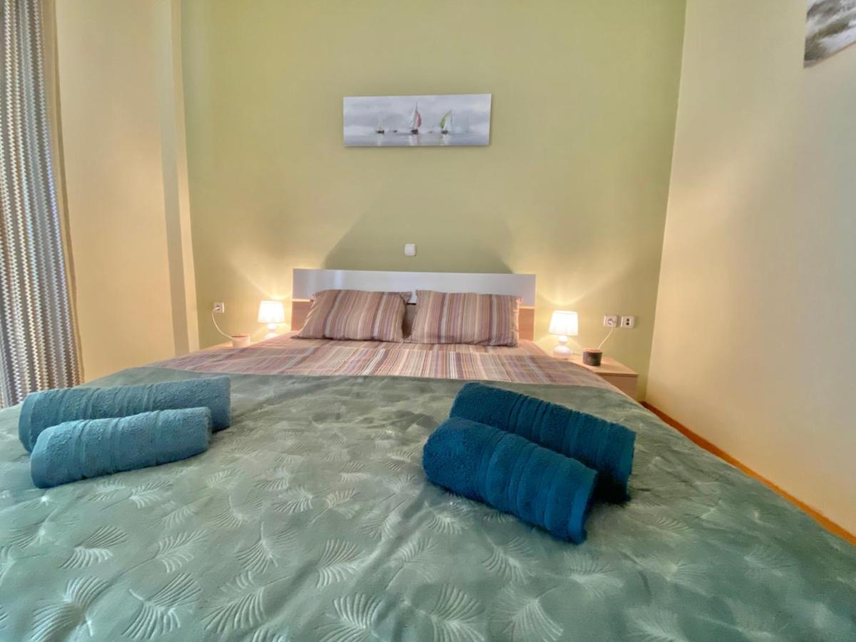 George & Nia Apartment - Central Kavala With Panoramic Terrace View Exteriér fotografie